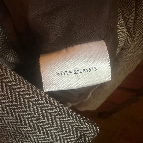 Tory Burch Tweed Lined Blazer Jacket Size 10 - Picture 6 of 9